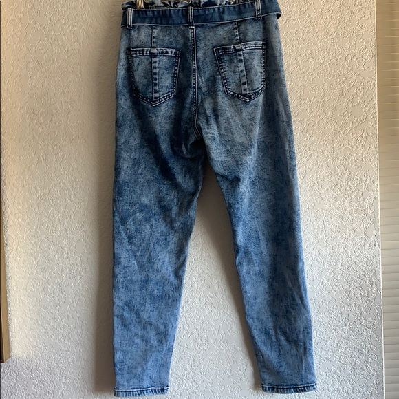 Pink Label Acid Wash Jeans Size 11 Junior - Picture 4 of 7